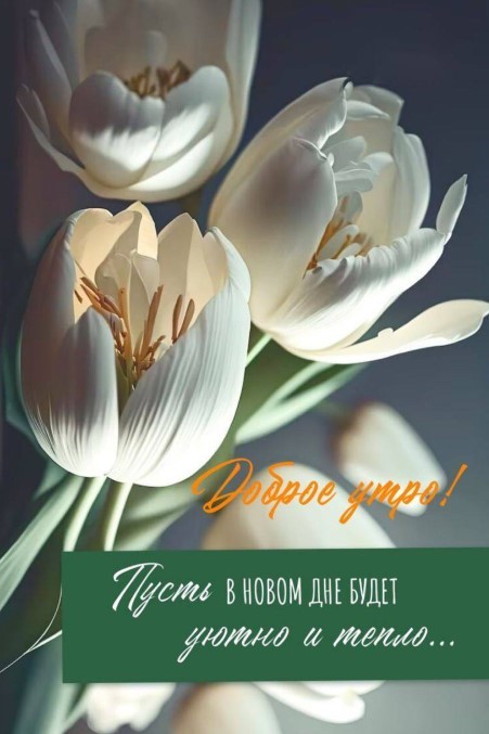 Пусть в новом дне будет уютно и тепло