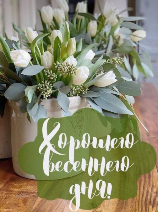 Хорошего весеннего дня!