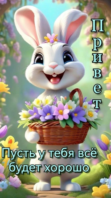 Привет! Пусть у тебя все будет хорошо!