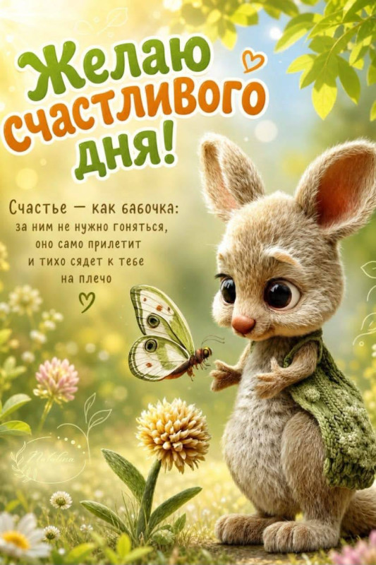 Открытка Счастливого дня