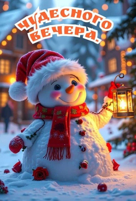 Желаю тебе хорошего вечера!