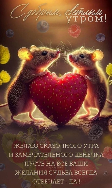 Пусть на все ваши желания судьба всегда отвечает да