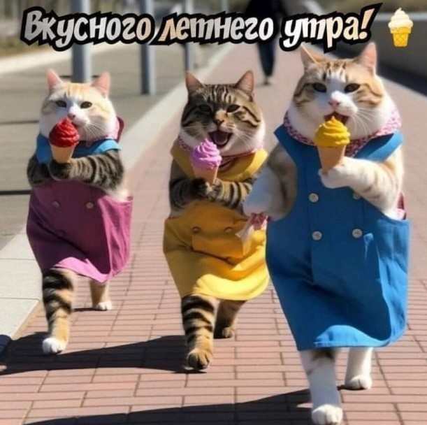 Вкусного летнего утра