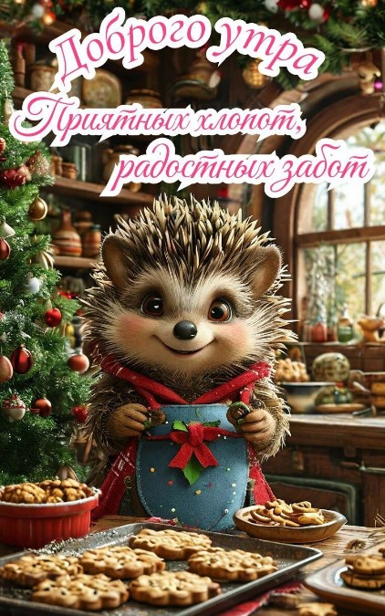 Доброго утра! Приятных хлопот, радостных забот!