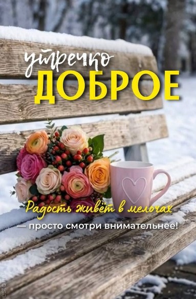 Дня хорошего и прекрасного утра!