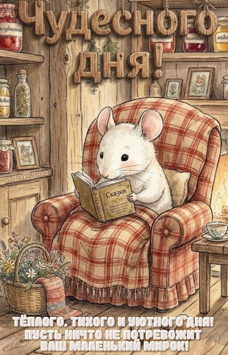 Теплого, тихого, уютного дня!