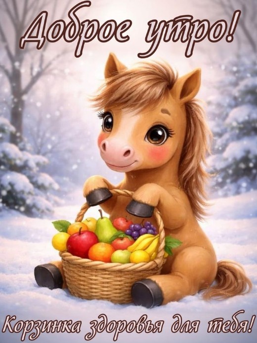 Доброе утро! Крепкого здоровья и хорошего настроения!