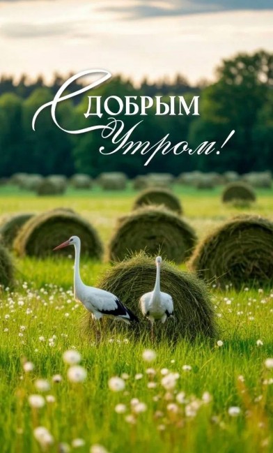 Открытка с добрым утром