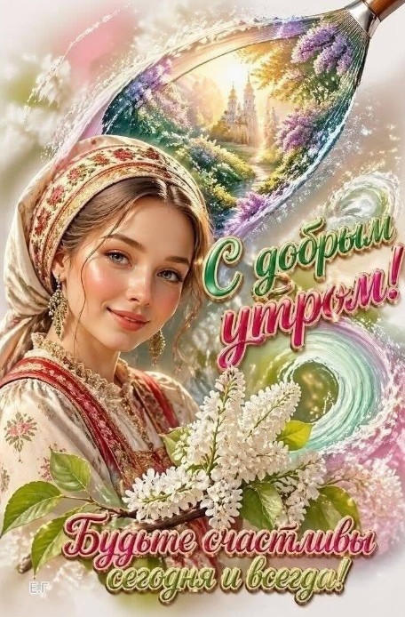 Открытка С добрым утром