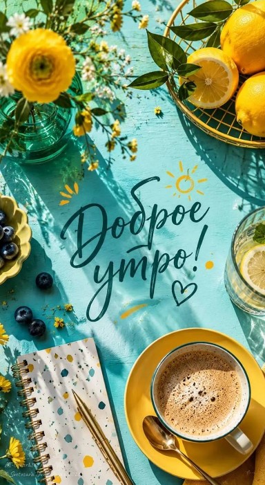 Доброе утро чудесного начала дня!