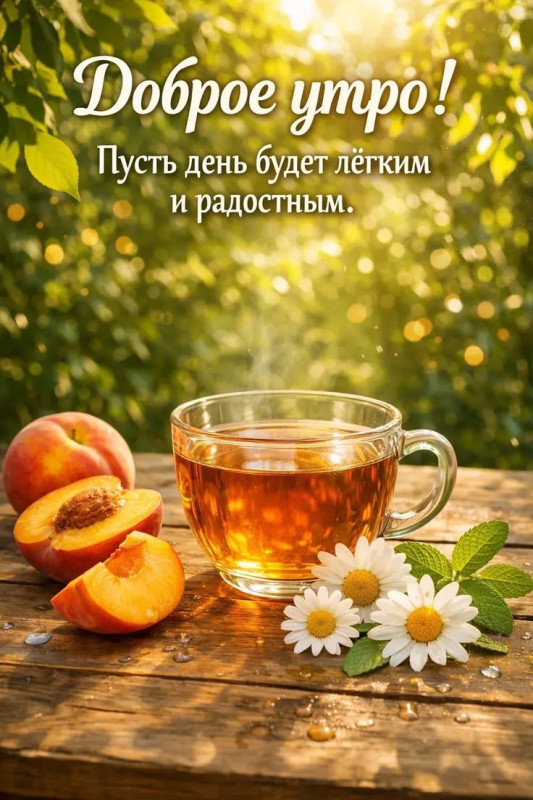 открытка с пожеланием доброго утра,