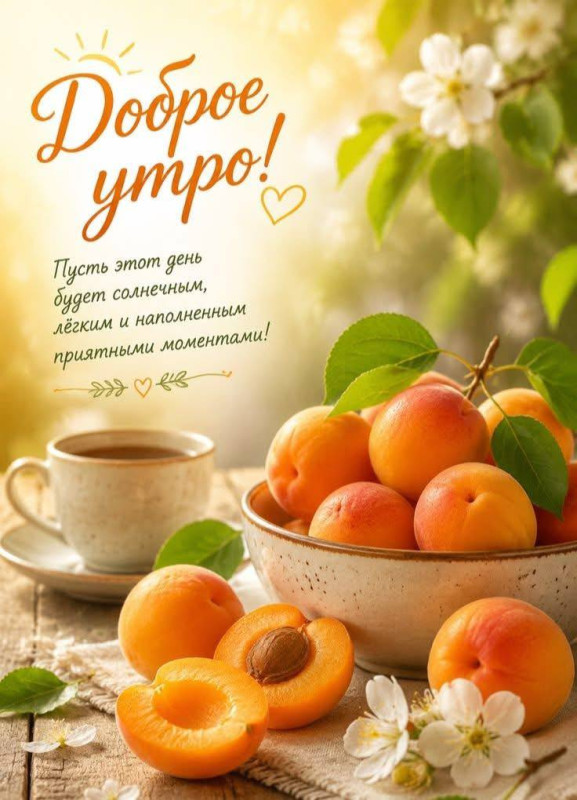 Открытка Доброе утро, отличного дня!