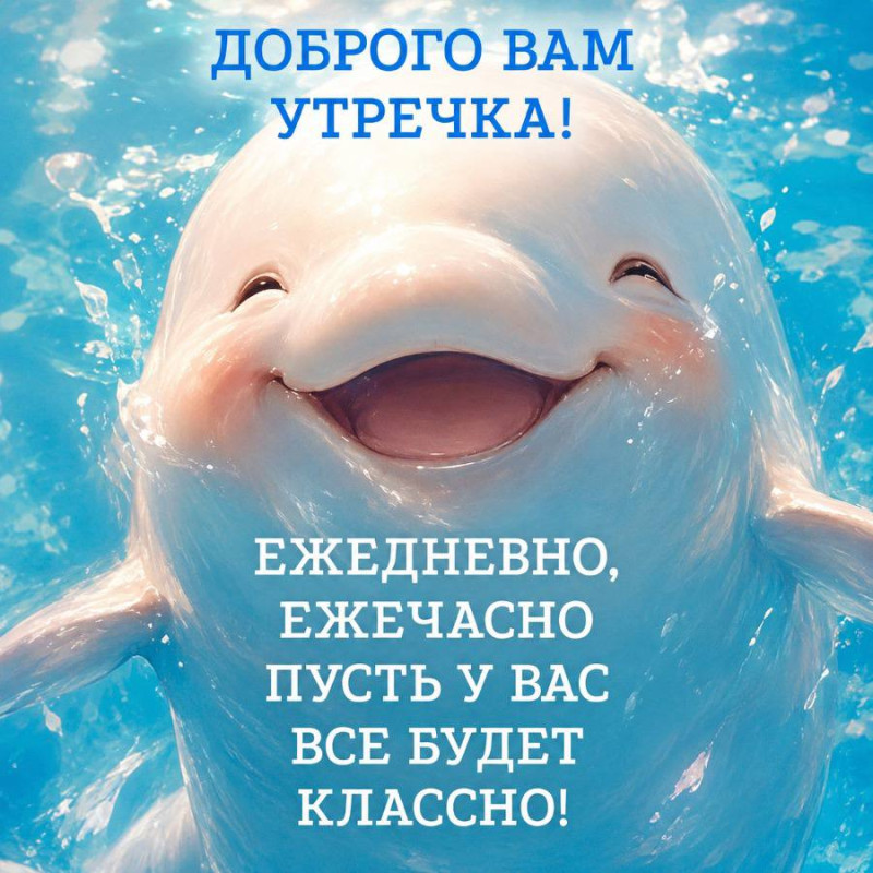 Доброго вам утречка и пожелание отличного дня
