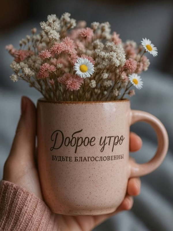 Доброе утро, будьте благословенны