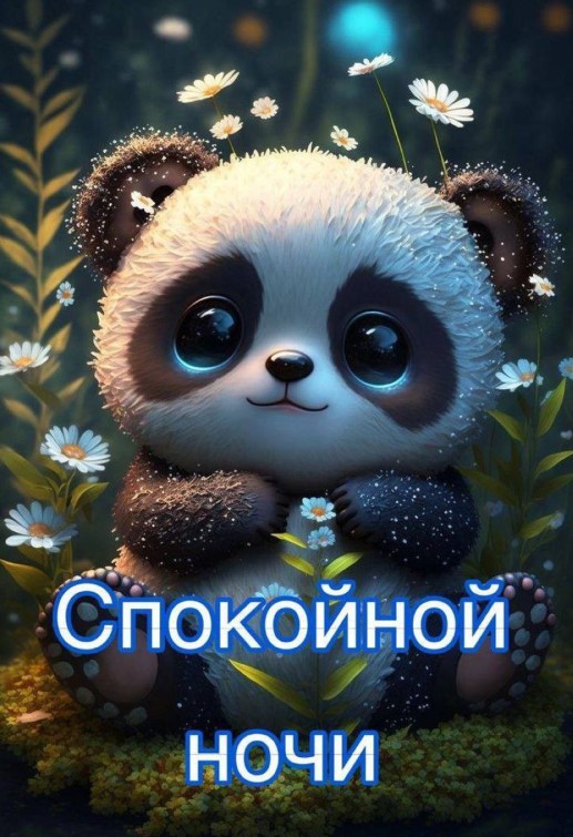 Пандочка желает тебе спокойной ночи, пора спать!