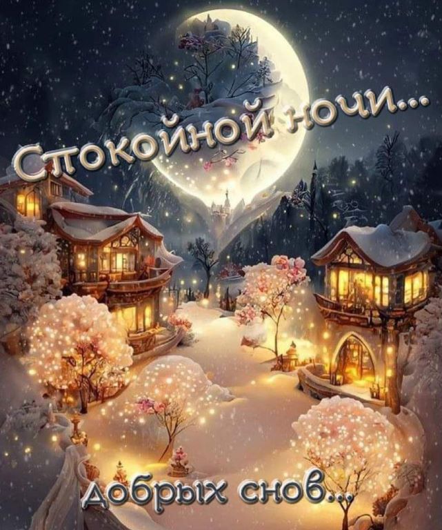 Спокойной ночи и добрых снов!