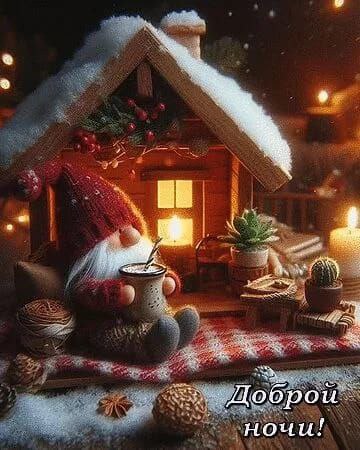 Спокойной ночи , красивая картинка!