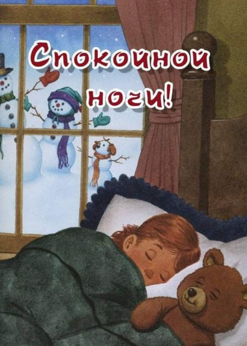 Я желаю вам спокойной ночи! 