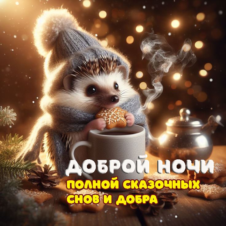 Доброй ночи, полной сказочных снов и добра!