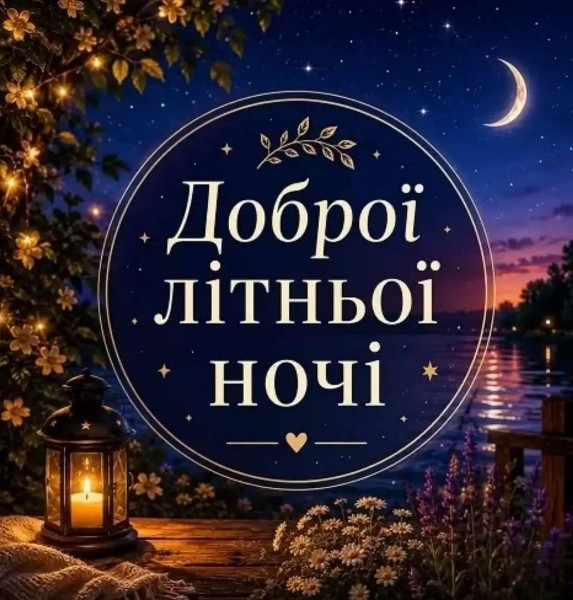 Доброй летней ночи