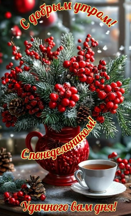 Пусть Понедельник будет радостным и светлым!