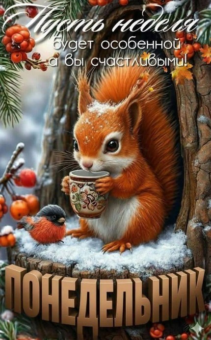 С понедельником! Мира и добра!