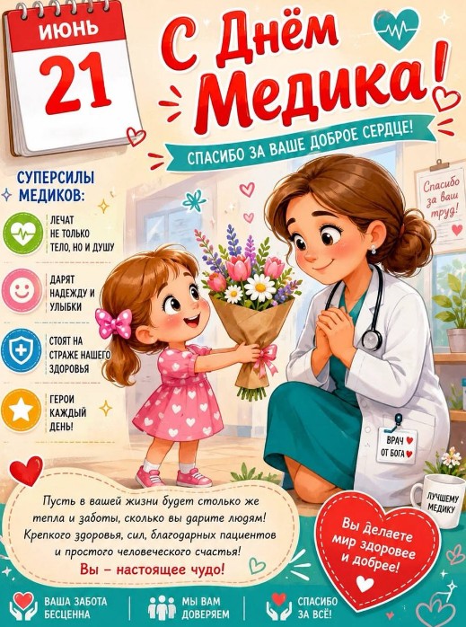 21 июня - С днем медика!