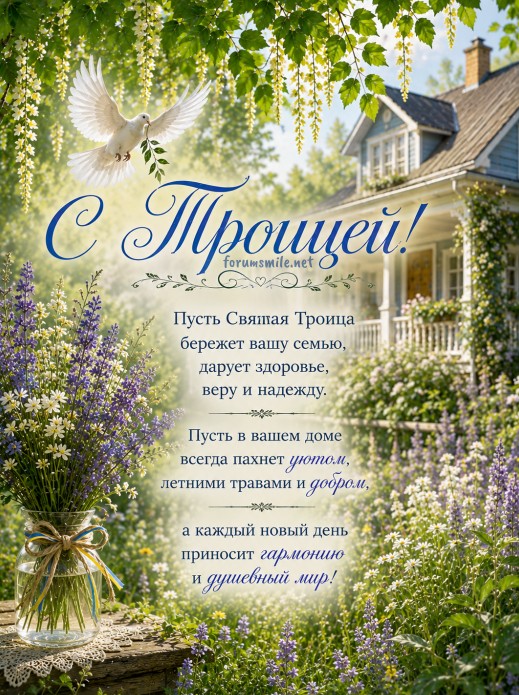 Пусть Святая Троица бережет вашу семью!