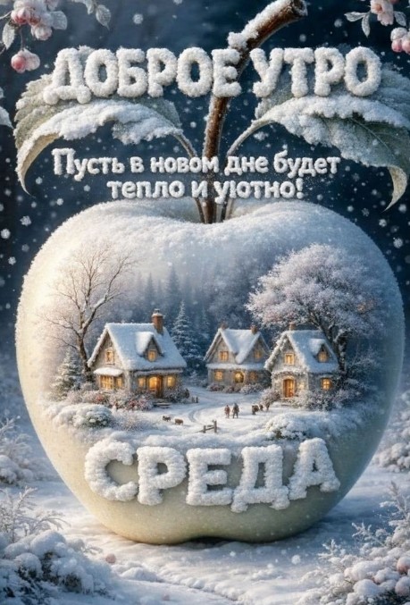 Пусть день Среды будет уютным и теплым!