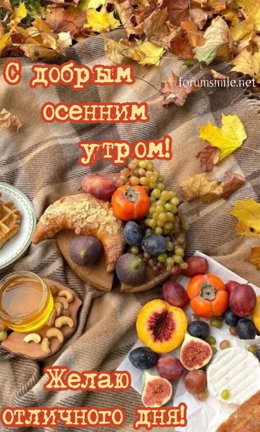 Желаю отличного дня, доброе утро